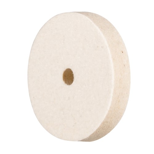 FELT WHEEL 1-3/4"X3/8W 1/4AH