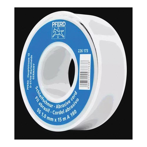 ABRASIVE CORD DIA 0.04 16 YD A/O 180GR