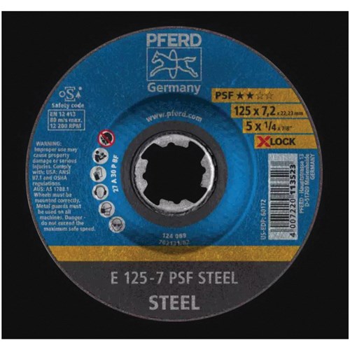 5X1/4 GRIND WHEEL PSF STEEL