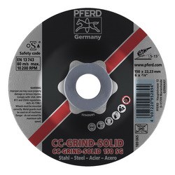 6" CC-GRIND-SOLID 7/8 SG STEEL