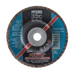 7" FLAP DISC SGP CONICAL 50 ZIRC 7/8AH