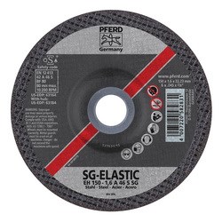 6X.045X7/8 T27 SG ELASTIC CUTOFF WHEEL