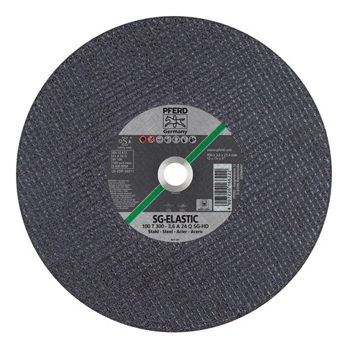 12X1/8 STATIONARY WHEEL 1" A-SG HD