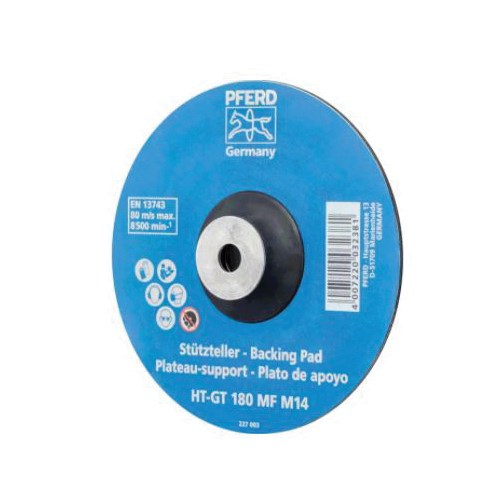 7" FIBER DISC BACK PAD 5/8-11 HARD