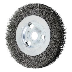 4"X.014 CRIMPED WIRE WHEEL