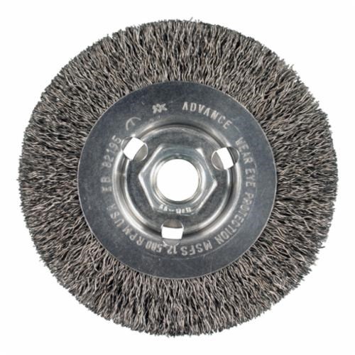 4" CRIMP WIRE WHEEL NRW .014 CS 5/8-11