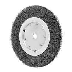 8"X.014X5/8AH CRIMPED WIRE WHEEL