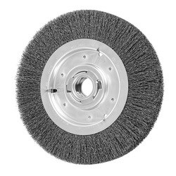 10" CRIMP WIRE WHEEL WIDE .014 CS 2"