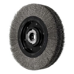 10" CRIMP WIRE WHEEL WIDE .012 SS 2"