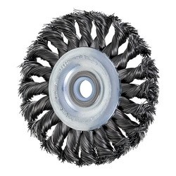 3-1/4 STANDARD TWIST KNOT WHEEL .014 CS