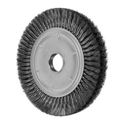 12" KNOT WHEEL BRUSH DBL ROW .012 CS 2