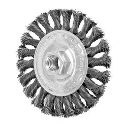 4"X.014X5/8-11 CS KNOT WIRE WHEEL