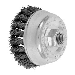 3-1/2x5/8-11 .020 KNOT WIRE CUP BRUSH