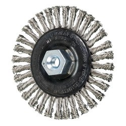 4" SSTRINGER BEAD WHEEL .020 SS 3/8-24