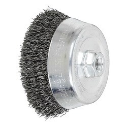 5X.020X5/8-11 CS CRIMPED WIRE CUP BRUSH