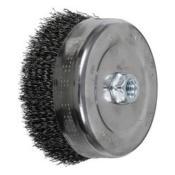 6X.020X5/8-11 CRMP WIRE CUP BRUSH