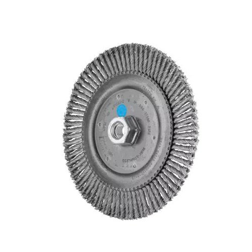 6-7/8 BEAD WHEEL BRUSH .020 SS 5/8-11