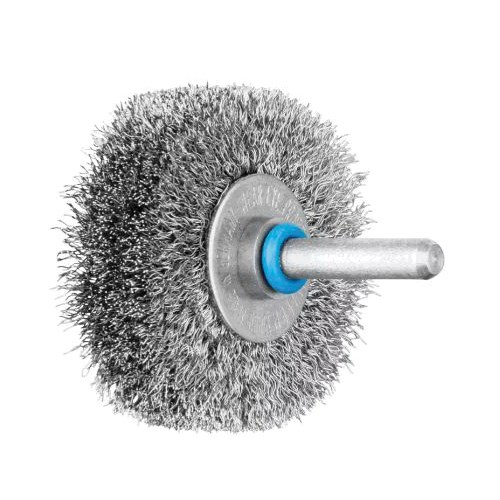 2" CRIMP WIRE WHEEL BRUSH .008 SS 1/4SHK