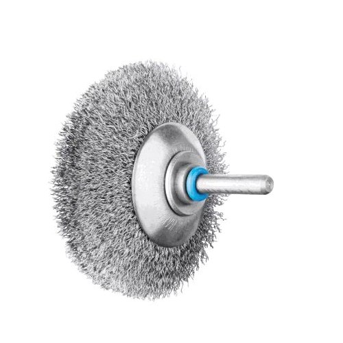 2-3/4 BEVEL BRUSH .010 SS WIRE 1/4STEM