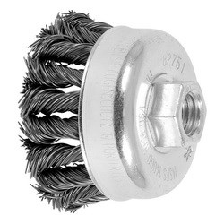 2-3/4 KNOT CUP BRUSH .020 CS 5/8-11 EXT