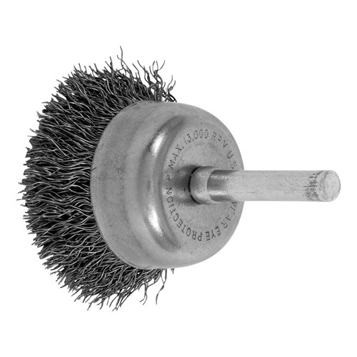 1-3/4 .012 CRIMPED CUP BRUSH (1/4SHK)