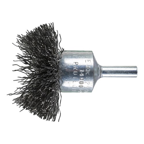 2" CIRCULAR END BRUSH .014 CS 1/4SHK