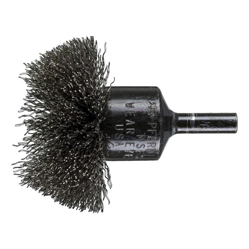 2" CIRCULAR END BRUSH .010 SS 1/4SHK