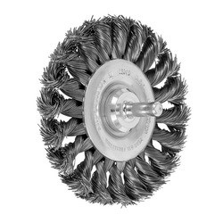 3-1/4X.014 KNOT WIRE WHEEL (1/4SHK)