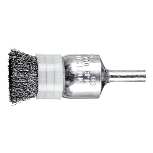 3/4 BANDED WIRE END BRUSH .006 CS 1/4SHK