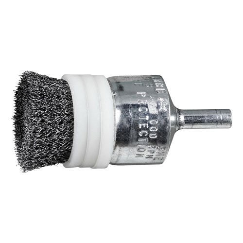 1" CRIMP WIRE END BRUSH .008 CS 1/4SHK