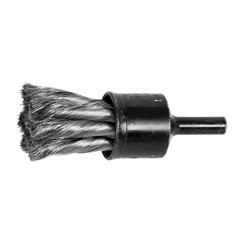 3/4 END BRUSH FLARED CUP .006 SS 1/4SHK