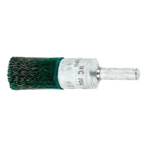 1/2 CRIMPED WIRE END BRUSH .010 CS