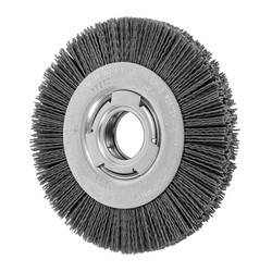 6" M-BRAD WF WHEEL BRUSH 2 .040 SIC 80