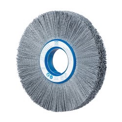 8" WHL BRUSH 2AH CRIMPED .022 SIC 320GR