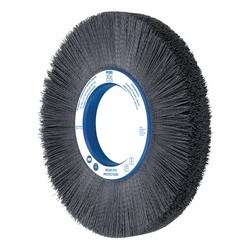 12" WHL BRUSH 4-1/4 CRMPD .022 SIC 320GR