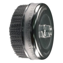 6" NYLON ABR CUP BRUSH 5/8-11 .040 80GR