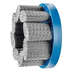 4" DISC BRUSH ROUND FILAMENT .040 120GR