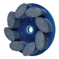 8" DISC BRUSH ROUND FILAMENT .028 320GR