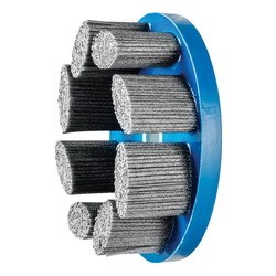 6" DISC BRUSH RECTNGULARFILAMENT 80GR