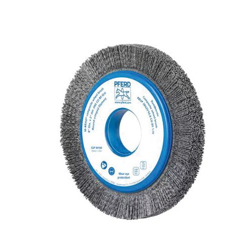 8" WHEEL BRUSH NRW .040/120GR CERAM