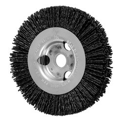 4" WF WHEEL BRUSH 5/8 .040 CERAM 80GR