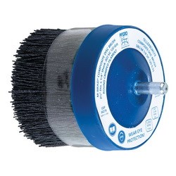 2-1/2X1/4SHK CUP BRUSH .022 CERAM 120GR