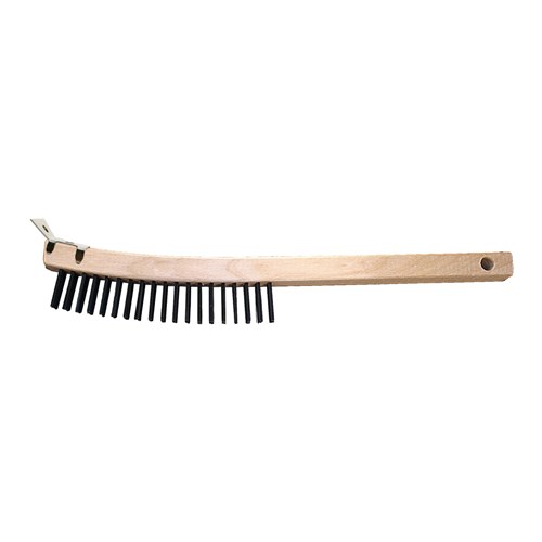 CURVE HNDL SCRATCH BRUSH 3X19 CS