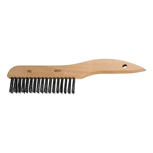 SHOE HNDL SCRATCH BRUSH 2X17 SS