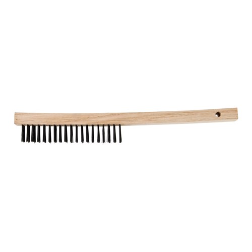 CURVE HNDL SCRATCH BRUSH ECONOMY 3X19 CS