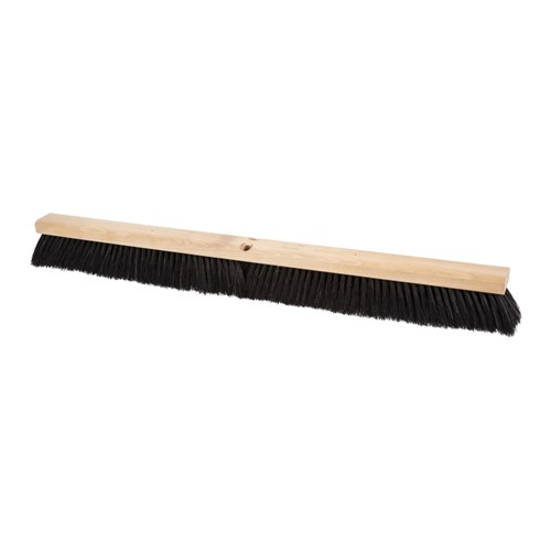 36" FINE FLOOR BRUSH HORSEHAIR 3" TRIM