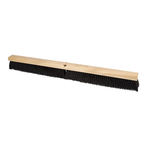 36" MED FLOOR BRUSH BLACK SYNTH