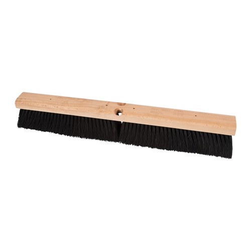 24" ACME FLOOR BRUSH BLACK TAMPICO-MED