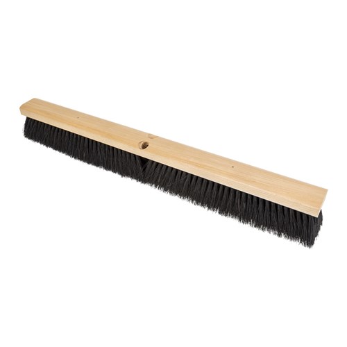 30" MED FLOOR BRUSH BLACK TAMPICO