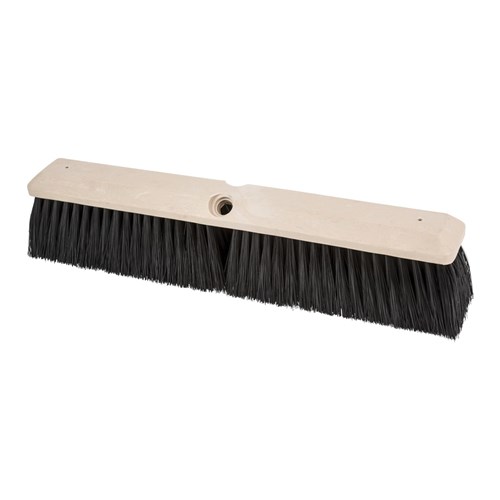 18" MED FLOOR BRUSH BLACK SYNTH